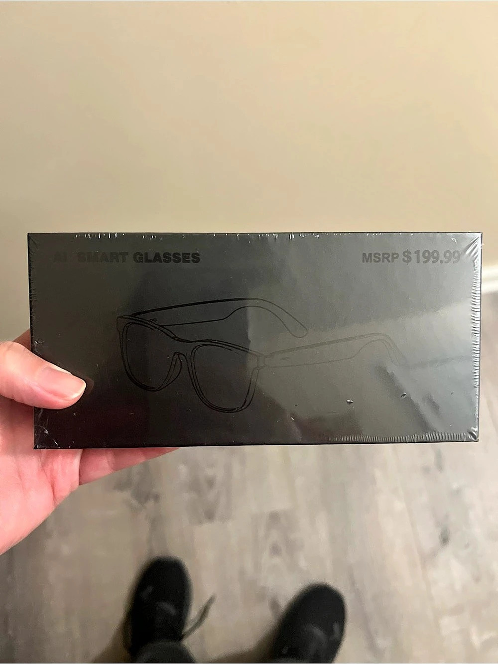 DMES AI Smart Glasses Smart Glasses Black NWT